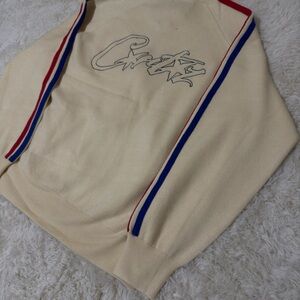 Corteiz fleece jacket cream